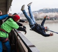 Bratislava Bridge Jump