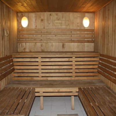 Private Sauna in Villa Kiev